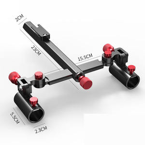 Universal de aleación de aluminio y magnesio engrosada doble torreta soporte impermeable Silla de pesca marco asiento para carpa lago río - Product Image 6