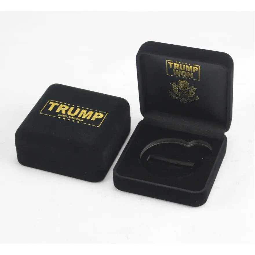Cheap custom business promotion gift stamped metal lapel pin badge with display velvet box