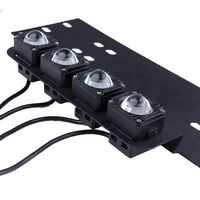 Feux de plaque d'immatriculation universels, phares de travail tout-terrain, projecteurs, feux de brouillard, lampe auxiliaire LED pour voiture
