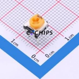 WH06-2C-504ตัวต้านทาน/โพเทนชิออมิเตอร์แบบปรับได้ (500K) ตัวต้านทานผ่านรู (THT) ตัวต้านทาน500Kohm 25% 100mW - Product Image 1