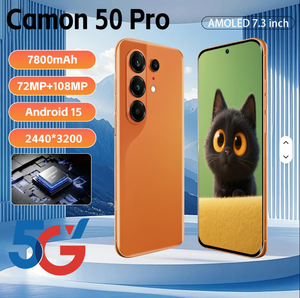 Camon 50 Pro 16+1TB 7,3 pouces haute définition 120Hz 108MP 7800mAh 4G 5G version débloquée version mondiale smartphone neuf - Product Image 1