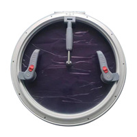 Hublot rond de yacht marin lucarne bord en alliage d'aluminium fenêtre décorative en verre trempé accessoires de quincaillerie de camping-car