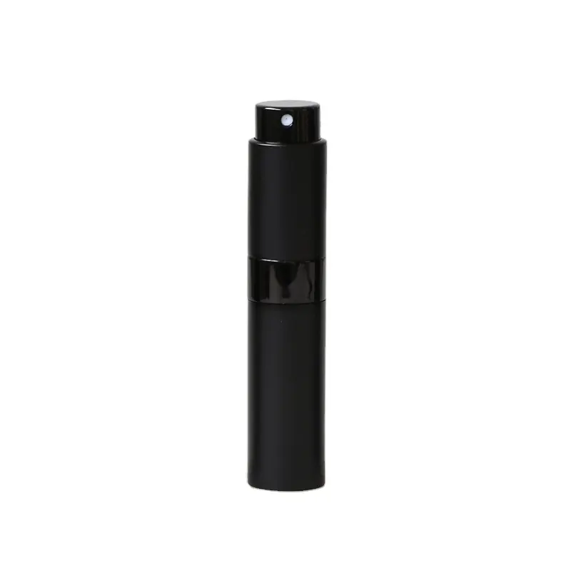 matte black mini portable perfume travel atomizer 5ml 8ml 10ml 15ml 20ml