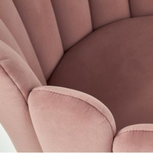 Ghế ăn thanh lịch hiện đại Thiết kế tiểu thuyết nhung dễ dàng để làm sạch và mạnh mẽ bọc Ghế thích hợp cho nhà hàng quán cà phê - Product Image 2