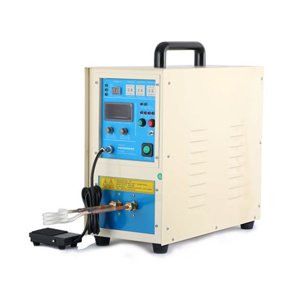HCX High Frequency 15KW Steel Bearing Iron Bar Bolts Magnetic Induction Heating Induction Heater Machine