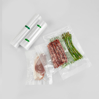 Sacs hermétiques en plastique résistant à la chaleur pour le stockage des aliments dans le congélateur, sacs à rouleaux sous vide pour la préparation des repas.