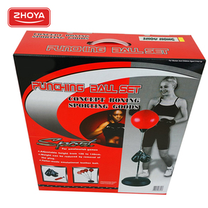 ZHOYA SPORT 2024 Sacco da Boxe Personalizzato con Velocità Regolabile, Palla da Boxe Autoportante per Riflessi in PU PVC con Tubo in Acciaio Zincato - Product Image 6