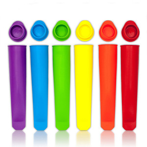 Moule à bâtonnets de glace en silicone K494 pour machine à crème glacée, moule à glace DIY pour l'été, outils de cuisine, moule à sucettes glacées - Product Image 1