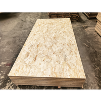 Panneau extérieur imperméable de contreplaqué de meubles 18mm 12mm 9mm épaisseur OSB plat vente matérielle de ciment de panneau de flocon de particules de peuplier