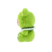 Poupée en peluche personnalisée avec visage en vinyle, ODM OEM, jouet en peluche avec visage en résine PVC, figurine de personnage de dessin animé Kawaii pour boîte surprise