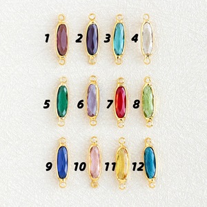 Pulseira de Letras em Forma de Flor com Zircônia Colorida DIY Lateefah, Presente com Certificado CE - Product Image 6
