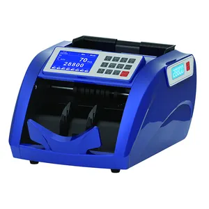 آلة P40 لحساب الأموال، لوحة حساب العملات الكشف على الأموال العالمية مع جهاز الكشف على الفواتير الورقية بالأشعة فوق البنفسجية لإعداد النقود