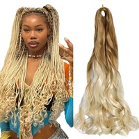 Extensions de cheveux synthétiques pré-étirées en gros OEM/ODM pour tresses jumbo, plusieurs couleurs, tresses torsadées, perruque tressée africaine