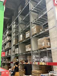 Vente directe d'usine commerciale Étagères perforées métalliques robustes Revêtement en poudre époxy pour les magasins de proximité au détail Épicerie - Product Image 4