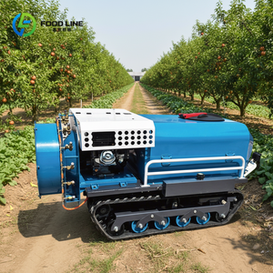 Robot Cingolato Intelligente per Frutteti con Controllo Remoto, Irroratore Agricolo Motorizzato, Nebulizzatore ad Aria, Spruzzatore per Fattoria - Product Image 1