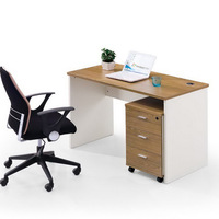 Meubles de bureau modernes traditionnels, vente chaude, table d'ordinateur en bois, bureau d'angle, bureau d'étude, bureau d'ordinateur de bureau