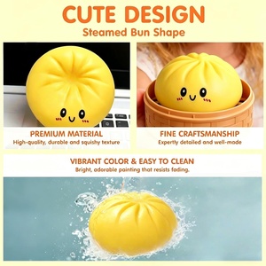 2026 Gran Venta Juguetes Antiestrés TPR: Squishies de Dumplings, Bollos Bao, Bao Zi, y Squishies Arcoíris con Purpurina, en Caja Sorpresa Misteriosa - Product Image 5