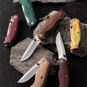 <span class=keywords><strong>Couteau</strong></span> <span class=keywords><strong>de</strong></span> camping pliant HL en gros, lame en acier inoxydable, <span class=keywords><strong>manche</strong></span> en <span class=keywords><strong>bois</strong></span> 5 couleurs, <span class=keywords><strong>pour</strong></span> la chasse en extérieur, prix réduit, DIY - Product Image 2