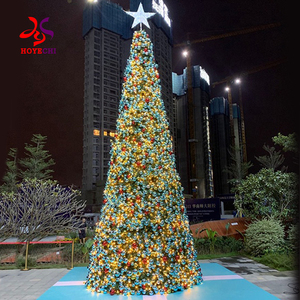 Cây thông Noel ngoài trời cỡ lớn với đèn LED phong cách phương Tây, trình diễn nhạc DMX & thiết kế chống thấm nước dành cho sự kiện - Product Image 3