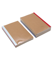 Vente en gros de cahiers de papeterie A5 livres d'étudiant livres d'exercices personnalisés en vrac de couleurs assorties pour les fournitures scolaires et de bureau