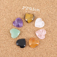 Tailai – Offre Spéciale cristaux de guérison, ornement de variété en cristal, petit Mini cœur, lune, étoile, artisanat en cristal