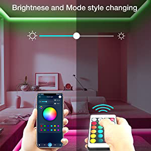 7.5M SMD5050 12V RGB Party Small Color Changing Decoration Remote Control Smart LED <b>Light</b> <b>Strings</b> Copper IP20 - Product Image 2