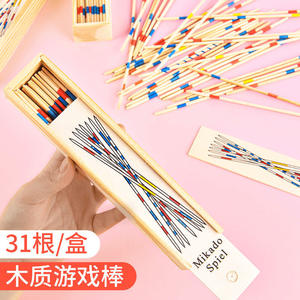 Palitos de madera en caja, 23 cm, 31 piezas por caja, juguete educativo para niños de 5 a 7 años, hecho en Yiwu, China. - Product Image 5