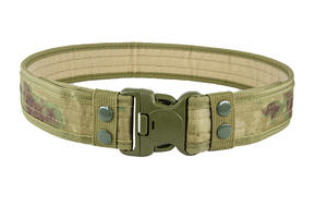 เข็มขัดยุทธวิธีผ้าไนลอนสำหรับ600D ทุกเพศอุปกรณ์รักษาความปลอดภัยแบบปรับได้สวมใส่สบายผ้าแคนวาสรูปทหารออกซ์ฟอร์ด - Product Image 5