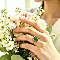 Bague en acier inoxydable 316L plaqué or PVD 14K avec pierre de naissance et zircone cubique à quatre griffes, délicate et empilable pour femme, cadeau d'anniversaire