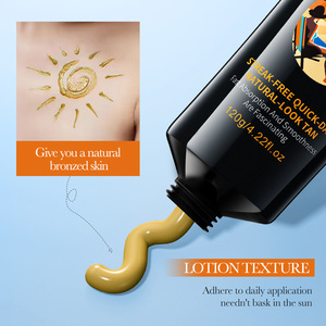 SADOER Lozione Autoabbronzante Senza Sole Crema Abbronzante Corpo Effetto Bronzo Naturale Senza Striature per Donna Uomo - Product Image 4