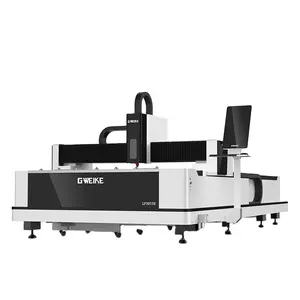 Máquina de corte a laser 1500w cnc da economia g. weike, aço inoxidável feita na china