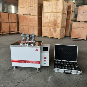 Testeur <span class=keywords><strong>de</strong></span> point <span class=keywords><strong>de</strong></span> ramollissement / Instrument <span class=keywords><strong>de</strong></span> test <span class=keywords><strong>de</strong></span> point <span class=keywords><strong>de</strong></span> ramollissement Vicat / Testeur <span class=keywords><strong>de</strong></span> déformation thermique du caoutchouc - Product Image 4