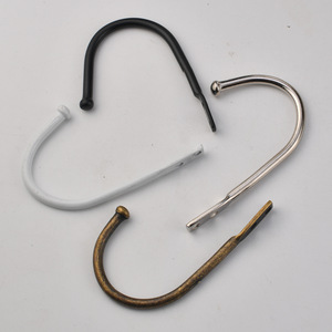 <b>Wall</b> <b>Hooks</b> Single Coat <b>Hook</b> Stainless Steel Antique Bronze Black Silver White <b>Wall</b> Mounted For Clothing Behind Doors On <b>Walls</b> - Product Image 2