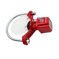 Compteur de débit d'eau liquide de type selle pour système d'extinction d'incendie