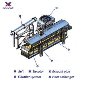 Freidora de Verduras de Alta Eficiencia de 2000 kg para Berenjenas, Champiñones, <span class=keywords><strong>Pimentón</strong></span>, Equipo de Fritura Multifuncional - Product Image 2