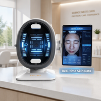 AI 3D Facial Skin Analyzer 8 Spektrum Kamera HD Layar Sentuh 15 Inci WiFi Bluetooth untuk Penggunaan Salon dan Rumah
