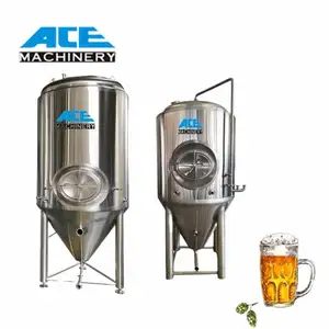 For Sale Ss 304 Conical Fermenter 5000L Brew System Beer Fermentation Tank