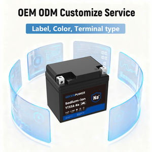 ホットセール 12ボルト バイク用バッテリー バッテリー駆動バイク用 リファン ナトリウムイオンバッテリー YTZ6、YTX5L ゲル、鉛蓄電池の代替品 - Product Image 1