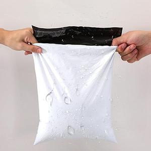 Sacs de rangement pochettes de courrier en plastique blanc sac de courrier auto-adhésif paquet d'enveloppe de marchandises <span class=keywords><strong>Express</strong></span> - Product Image 4