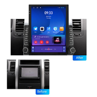 Radio para Auto con Pantalla Vertical Android Tesla de 9.7 Pulgadas para X-Trail 2 T31 2007-2015, Navegación GPS Multimedia, 1 Año de Garantía