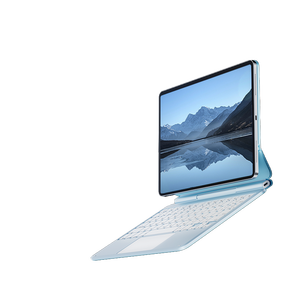 Clavier magnétique flottant en métal OEM ODM, disponible en plusieurs langues, touches à ciseaux de précision, étui sans fil pour tablette iPad 13 12.9 - Product Image 1