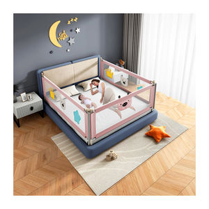 Регулируемая Защита для детской кроватки, направляющая для детской кроватки, боковой забор для детской кровати, бампер для детской кроватки - Product Image 4