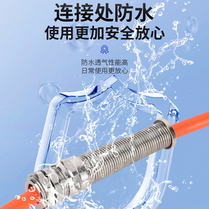 Prensaestopas de Acero Inoxidable JIAF con Rosca PG 10-32, Impermeable IP68 para Rieles de Automatización Eléctrica - Product Image 3