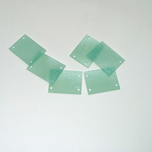 Plaque d'isolation en fibre de verre 10x15mm à trous traversants, pièces usinées CNC haute tension - Product Image 1