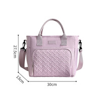 Sac isotherme personnalisé grand format avec logo, sac fourre-tout imperméable pour le déjeuner, sac de pique-nique souple pour aliments et vin, sac isotherme pour femmes