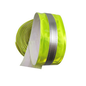 Nastro Riflettente Prismatico ad Alta Visibilità in Poliestere <span class=keywords><strong>PVC</strong></span> per Uniformi - Product Image 2