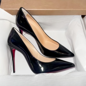 Chaussures de luxe pour femmes, talons hauts de qualité supérieure, cuir véritable, semelle rouge, talons hauts pour femmes, chaussures habillées, escarpins - Product Image 1