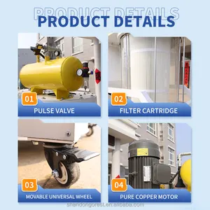 Cyclone Dust Collector/Dust Extractor/Dust Filter Deducting Machine