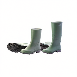 Bottes de pluie vertes Ttake, taille 37, hauteur genou, avec semelle noire - Product Image 2