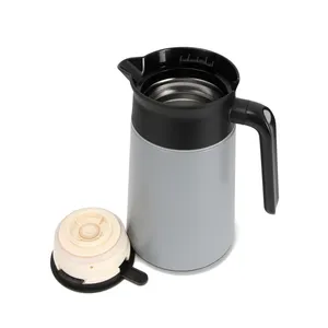 Venta al por mayor termo aislado al vacío jarras de agua de acero inoxidable té café jarra olla